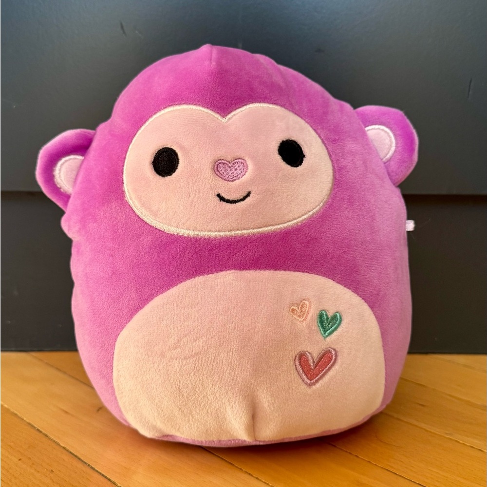 Squishmallows Valentine Hartman Monkey 8” Purple- Buy 3 for $10